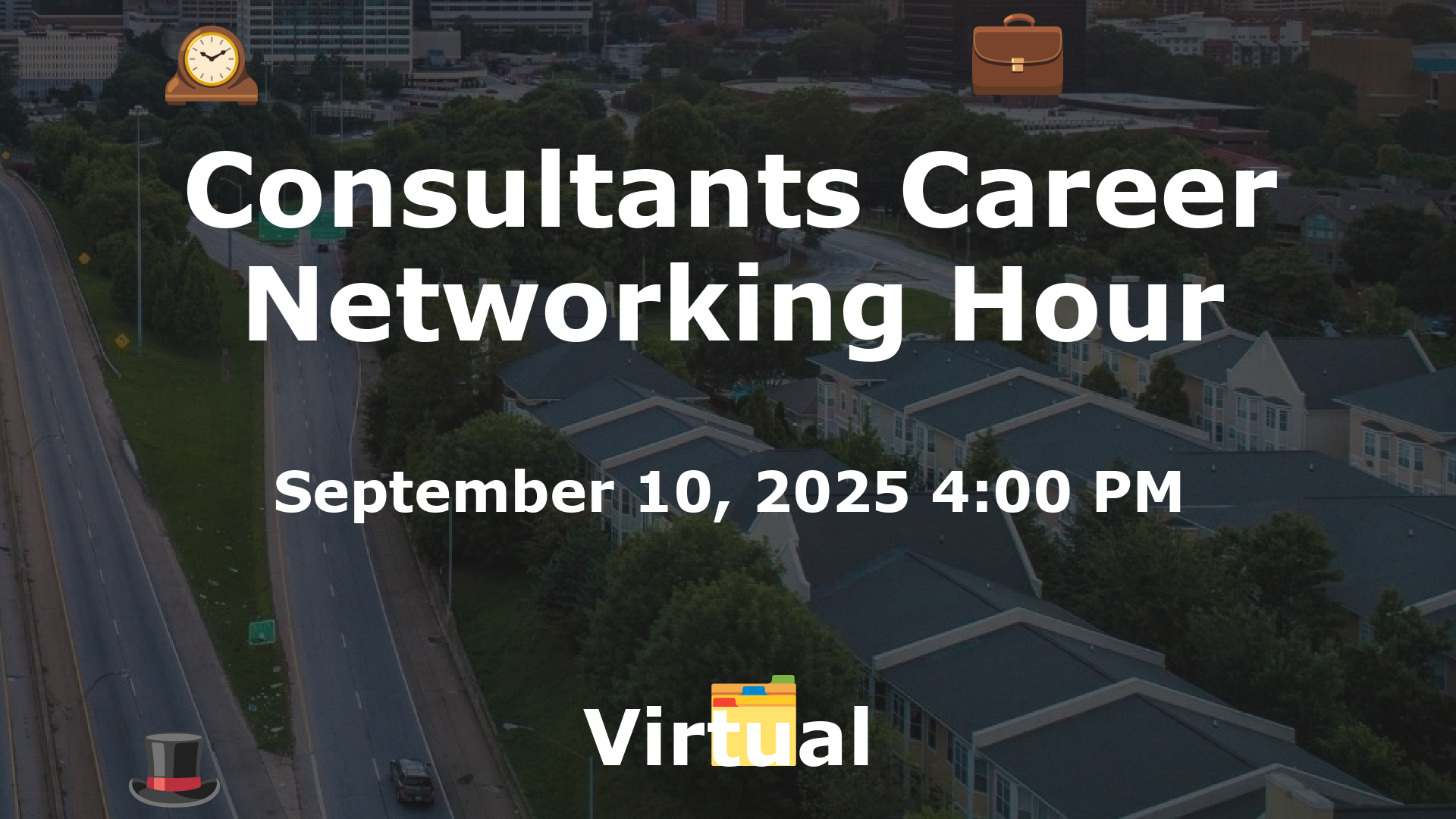 Consultants Career Networking Hour event image